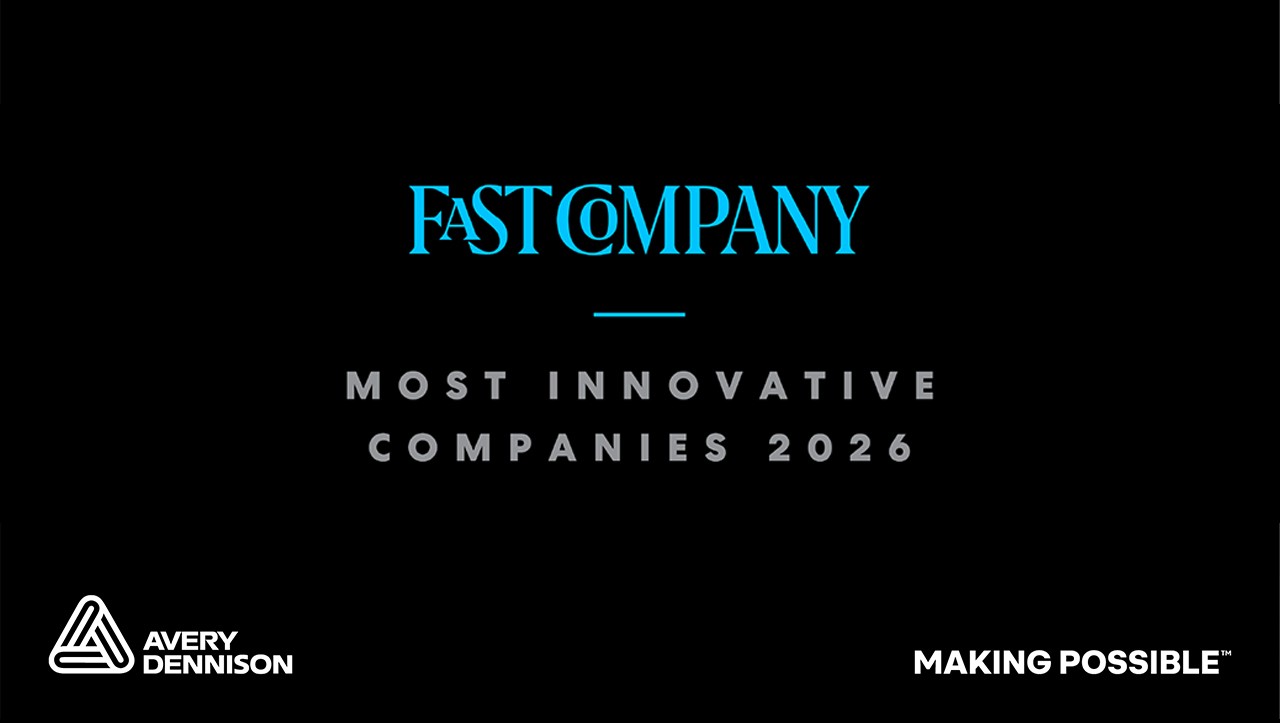 Fast Company recognizes Avery Dennison as one of the world’s most innovative companies