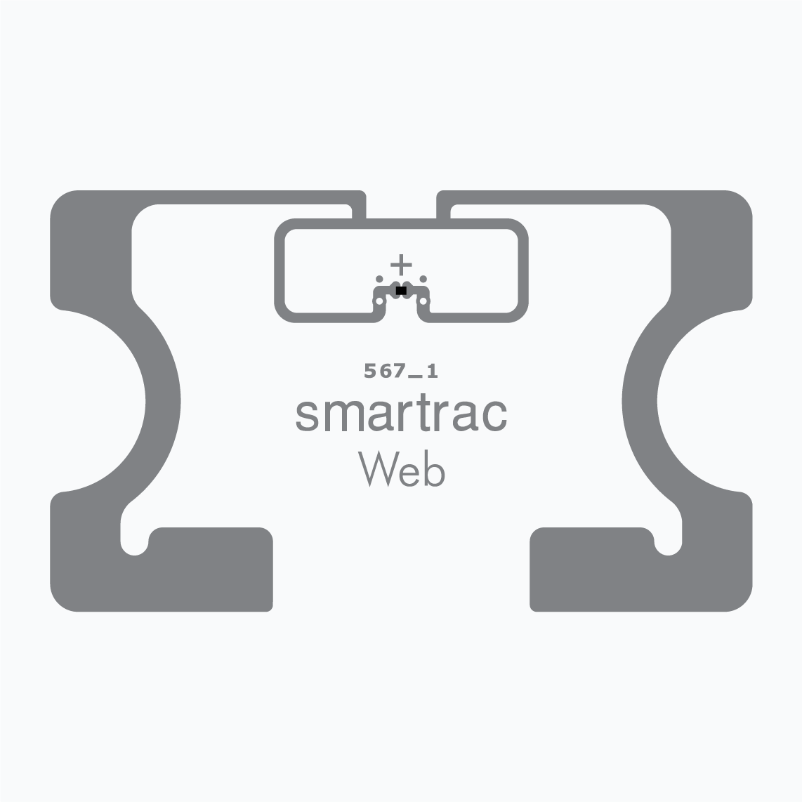 UHF RFIDインレイ: Web, UCODE 8