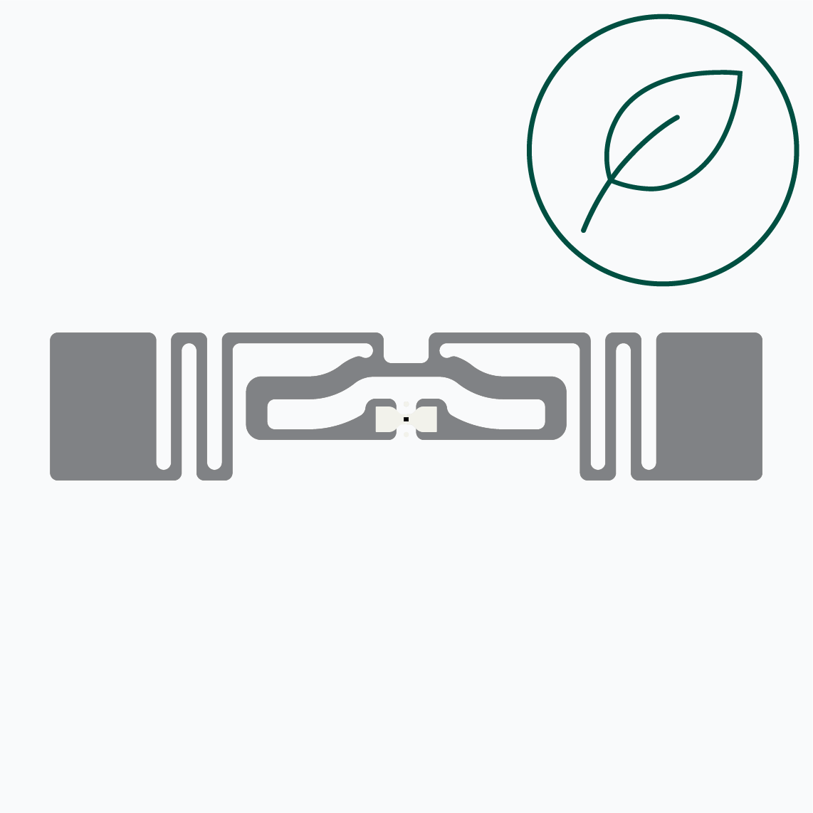 UHF RFID Inlay:  AD-23x U9 Pure