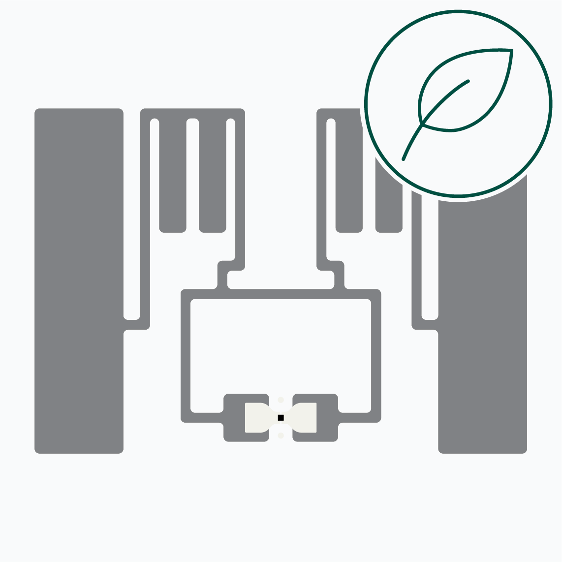 UHF RFID Inlay:  AD-312 u9 Pure