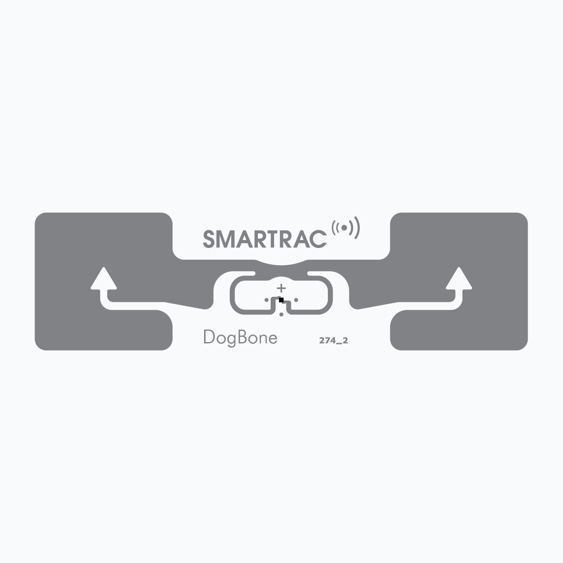 UHF RFID Inlay： Dogbone，Monza 4D