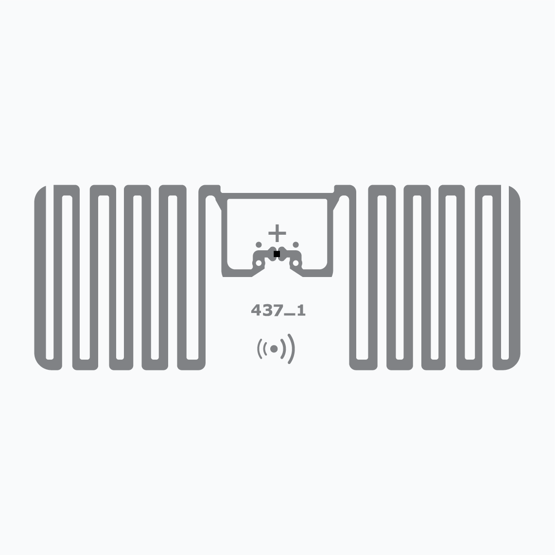 UHF RFID Inlay： Miniweb，Monza R6