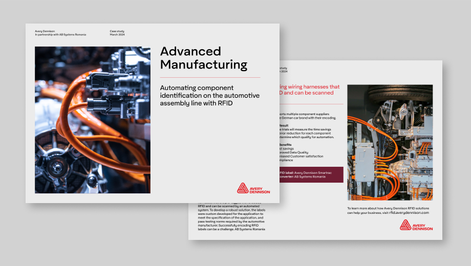 Advanced Manufacturing: Automating component identification on the automotive assembly line with RFID