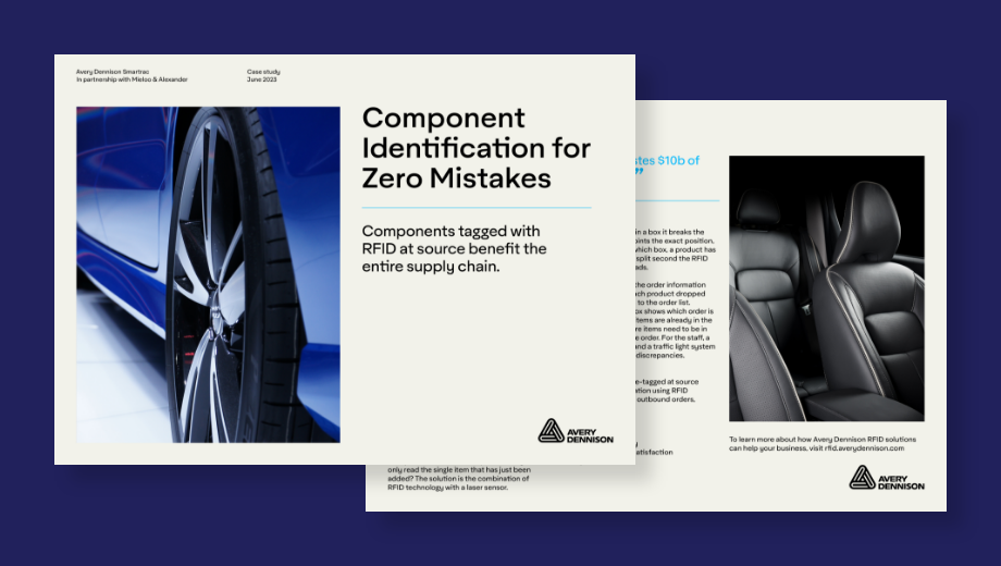 Component identification for zero mistakes