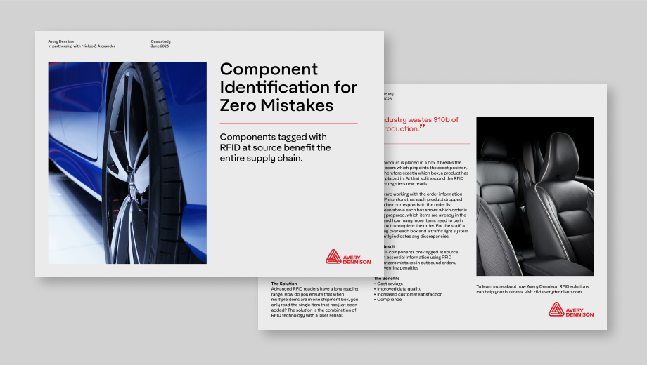 Component identification for zero mistakes