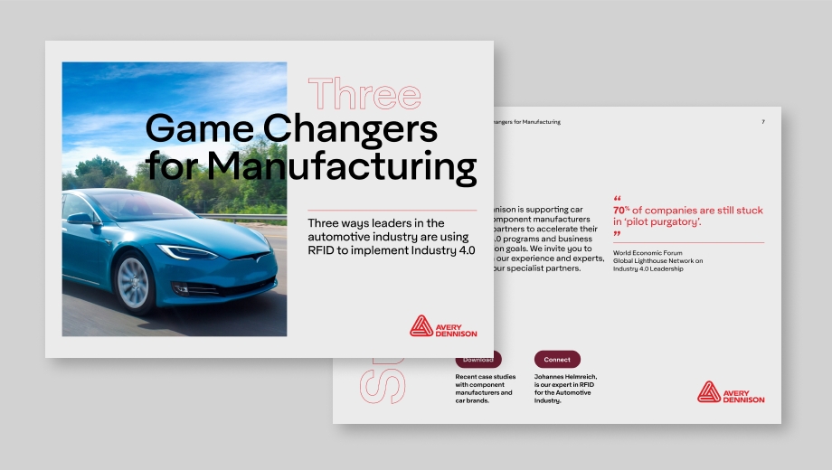 3 Game changers for manufacturing