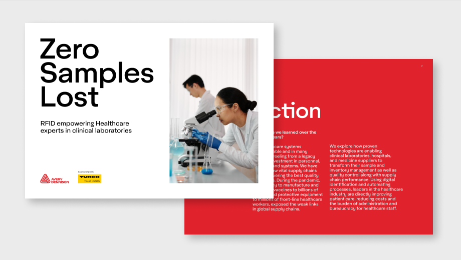 Zero Samples Lost: RFID empowering Healthcare Experts in Clinical Laboratories