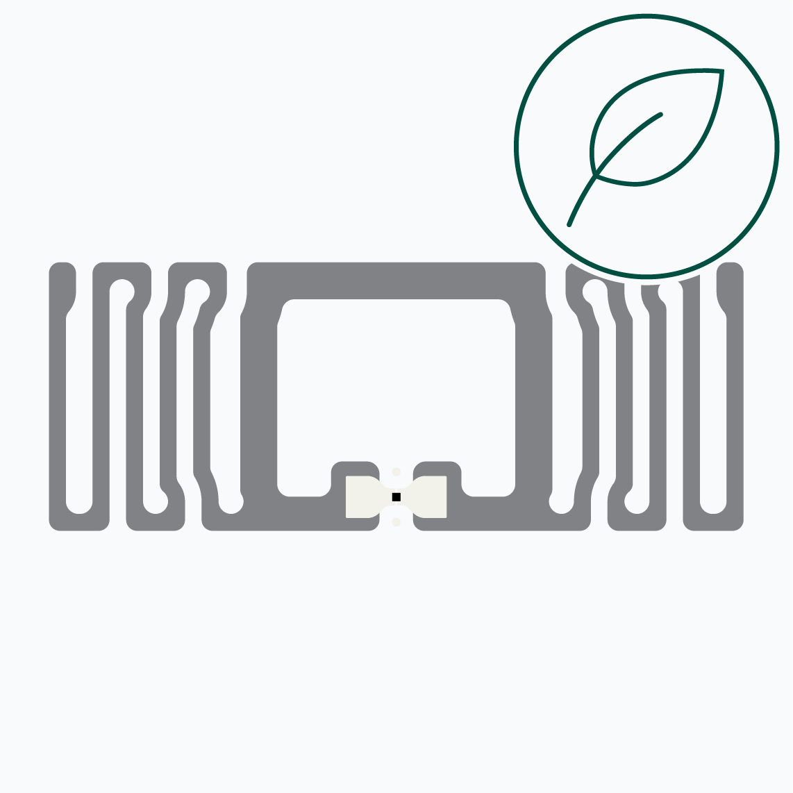 UHF RFID Inlay:  AD-327 U9 ETSI Pure