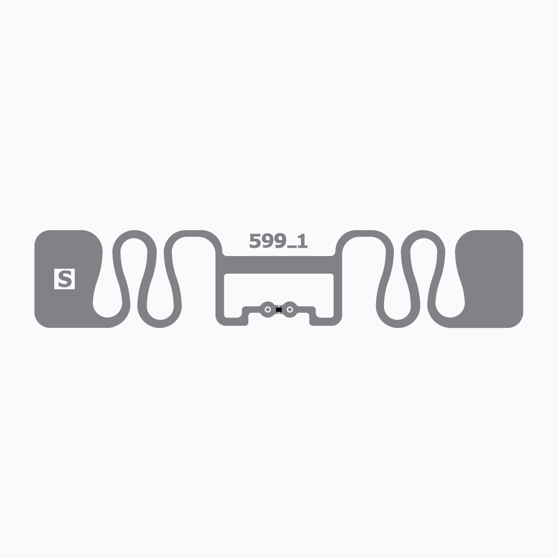UHF RFID Inlay: Belt, M 750