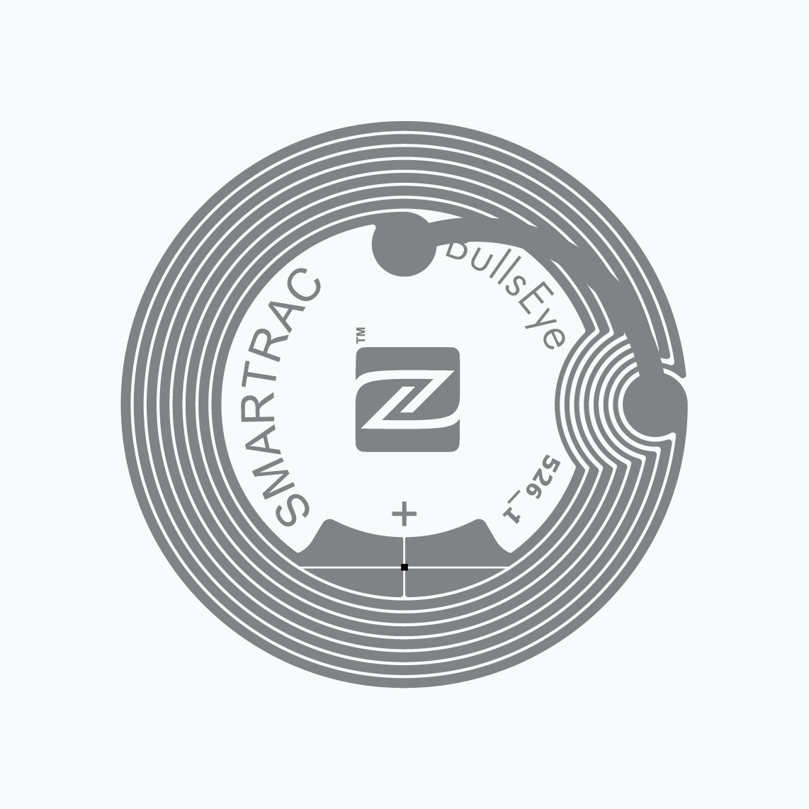 HF RFID Inlay: Bullseye On-Metal