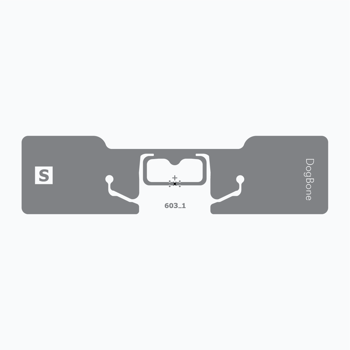 UHF RFID Inlay: Dogbone, M 750