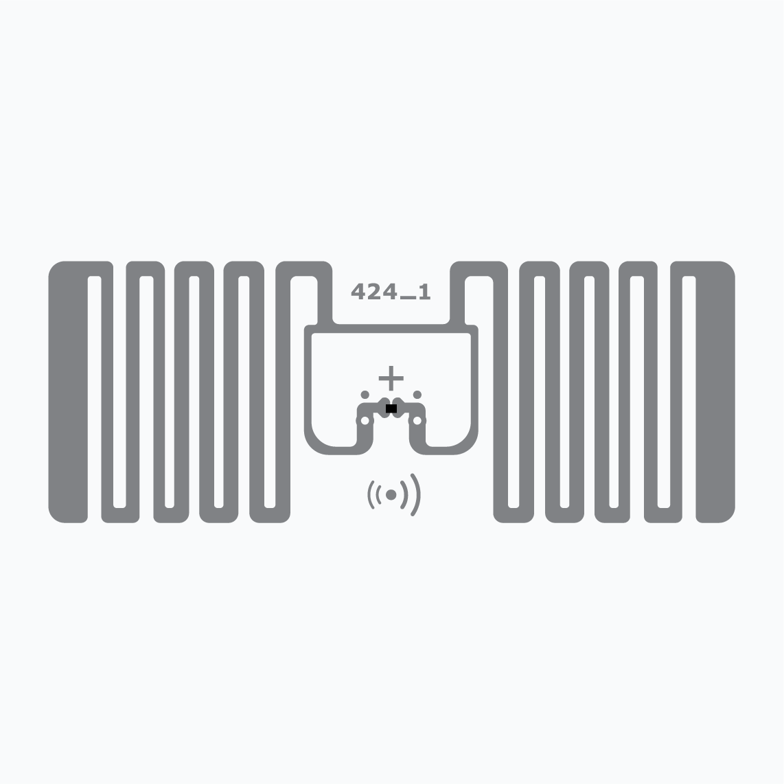 UHF RFID Inlay: Miniweb, Monza R6 R6P ETSI