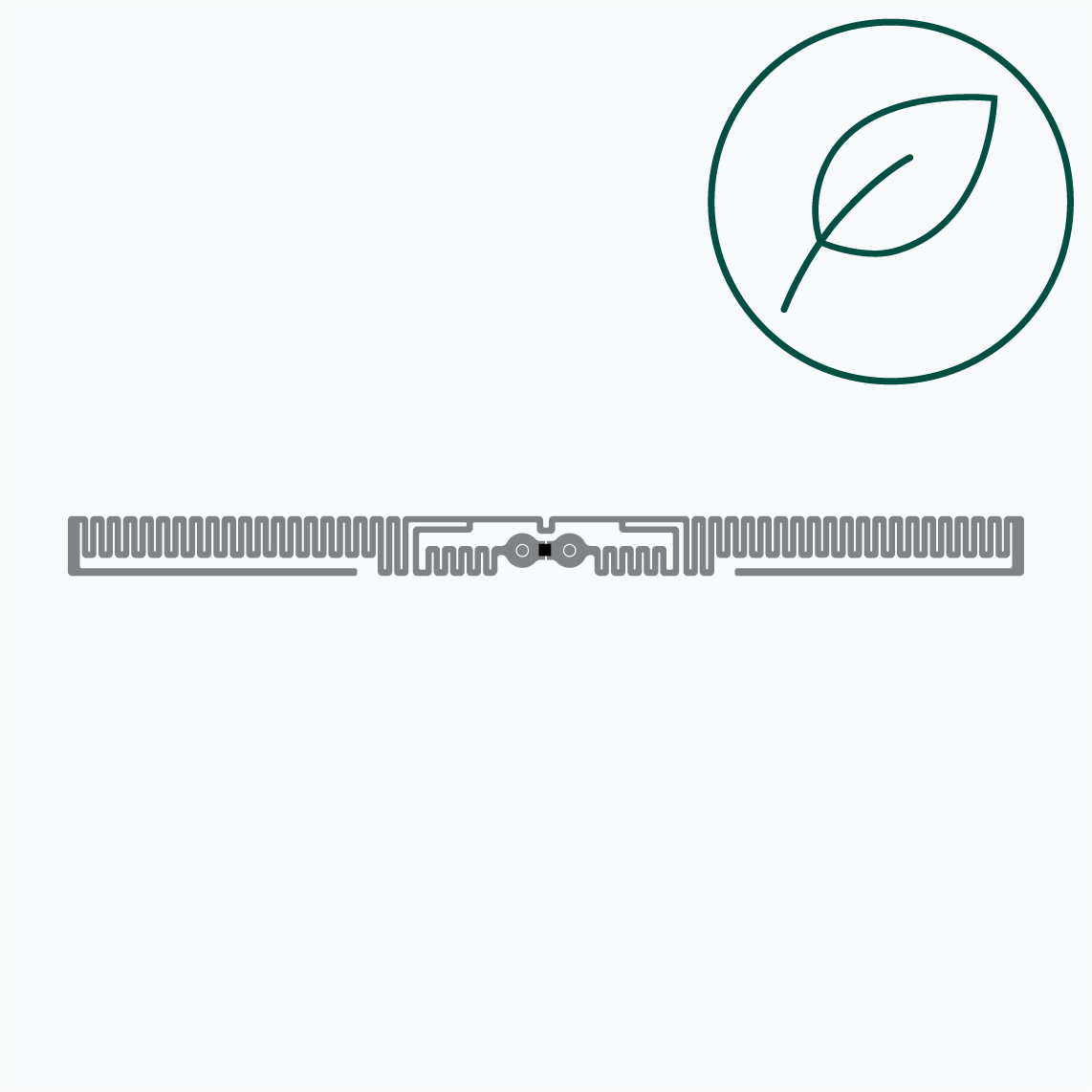 UHF RFID Inlay: AD Gleam M830 Pure